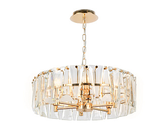 Люстра подвесная 52*16,5*51,5 см, E14 W, К, золото Ambrella Traditional Traditional TR5172