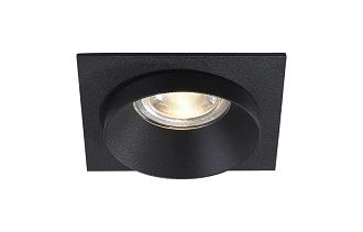 Встраиваемый светильник 7 см Crystal Lux CLT 044C BL Черный