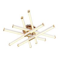 Светильник 70*70*15 см, LED*80W, 3000-6000K, Modelux  MDL.9374.600CL WH, Белый, Золото