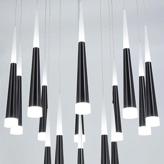 Люстра 66*300 см LED*112 W, 3000 К Citilux Вегас Черный CL227161