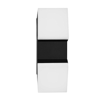 Уличный настенный светильник 9,1*22 см, 2*LED*3W 3000K LOFT IT Eterno 100010/B черный