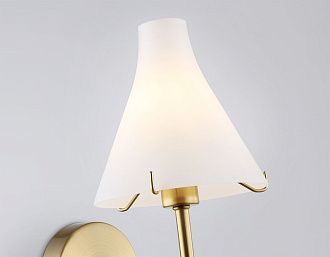 Бра 21*15*28- см, 1*E14*40W, K, Ambrella Light High Light LH57137, латунь