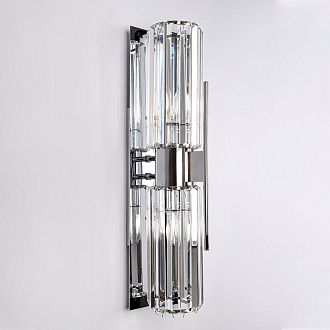 Бра 10*20*60 см, Е14 2x40W, Хром MODELUX ML.524.02 CR