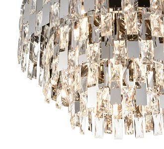 Потолочная люстра Vele Luce Caroline VL3103L07, диаметр 49 см, хром