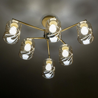 Люстра 62 см Citilux Клод CL137162 золото