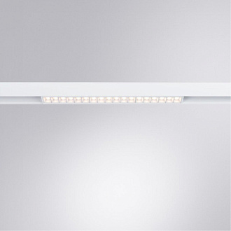 Трековый светильник 33,1*2,2 см, 1*LED*18W, 4000К, Arte lamp Linea Белый A4665PL-1WH