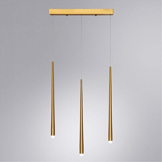 Люстра 55*6*120 см, 1*LED 18W 4000K медный Arte Lamp Frankie A2191SP-18PB