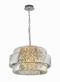 Люстра Ø700 x H1200, мм, 18 x 40W (720W), CHROME (Хром) NewRgy 098PLSK/18CH CHROME