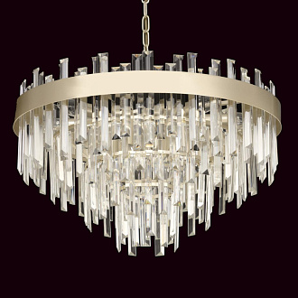 Люстра 56*110 см, 12*E14, Шампань Citilux Лаура CL301292
