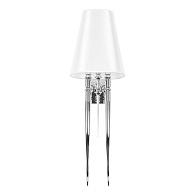Настенный светильник 28*18*89 см, 2*E14*40W хром Loft It Brunilde 10207W/L Chrome