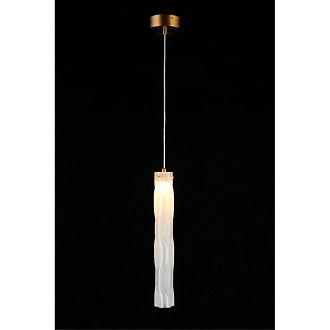 Подвесной светильник 6*55-180 см, 1*LED, 6W, 3000K, Aployt Dzhosi APL.326.16.01, латунный