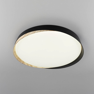 Светильник 52 см, 68W, 3000-5500K, 5800Lm, 21 м2 CL754451G BONNY Черный+Клен LED с пультом