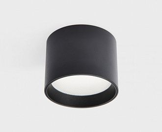 Накладной светильник 7 см, 10W, 3000K, Italline IT02-007 black 3000K, черный