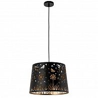 Светильник подвесной Arte Lamp Celesta A2768SP-1BK, диаметр 35 см, черный