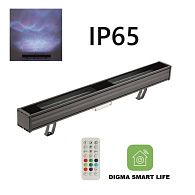 Ландшафтный светильник 100 см, 80W RGBW , Odeon Light Hightech Waterfall IP65 7186/80FL, черный