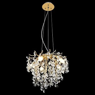 Люстра 40*40*95 см, 5*E14 Gerhort G31328/5GD+CL, Золото
