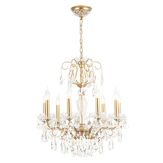 Люстра 65*70 см, 9*E14*60W Золото Crystal Lux MONTANA SP9