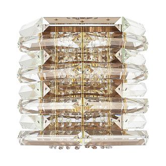 Бра 15*25*26 см, 2*E14, 80W, ST-Luce Strozzi SL6137.201.02, коричневый
