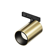 Трековый светильник 3,5*5,8 см, LED 5W 4000K Maytoni Technical Accessories for tracks Levity Focus Led TR187-1-5W4K-M-BBS черный и Латунь