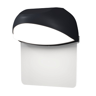 Светильник настенный 16,1*9,9*18,4 см, LED, 7W, 3000К, Maytoni Gloss O447WL-L7GF3K серый