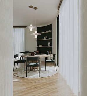 Подвесной светильник 50*50*231,5 см, LED, 8W, 3000К, Freya Grail FR6183PL-L4BS1 латунный