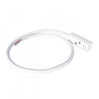 Коннектор-токопровод для шинопровода 6*19 см, Arte lamp Linea-accessories Белый A481133