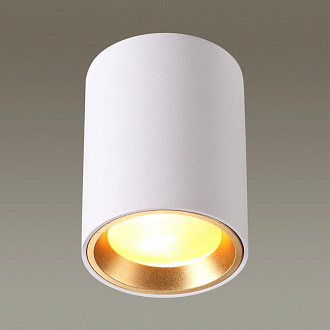 Светильник 6*6 см, GU10 50W, Odeon Light Aquana 4206/1C, белый-золото