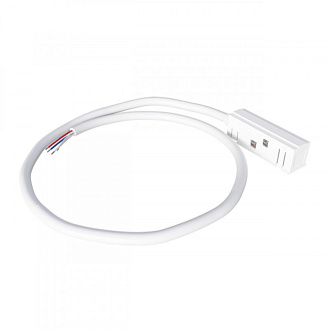 Коннектор-токопровод для шинопровода 6*19 см, Arte lamp Linea-accessories Белый A481133