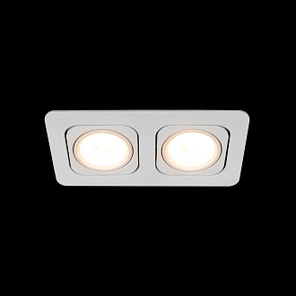 Встраиваемый светильник 18*9*7 см, 2*LED*12W 4000K LOFT IT Screen 10328/2A White белый, вр 15,5*8,5 см
