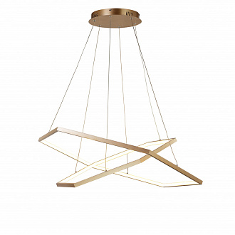Подвесная люстра Favourite Hexagon 2103-14P, L800*W925*H1200, светлое золото