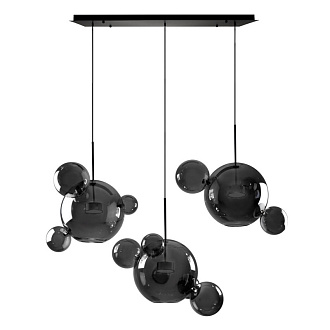 Светильник подвесной LOFT IT LED Bolle 2029-S3, черный