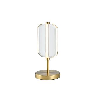 Настольная лампа 35 см, 5W, 3000K, Aployt Lakres APL.070.04.05, латунь