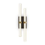 Бра 10*9-47 см, LED*10W, 2700K, Freya Brilliance FR5557WL-L11B, Черный