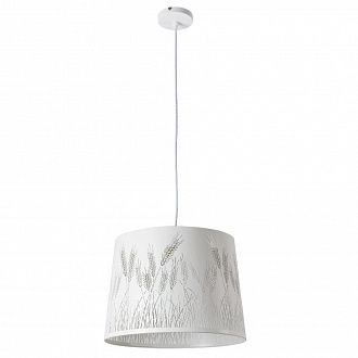 Светильник подвесной Arte Lamp Celesta A2700SP-1WH, диаметр 35 см, белый