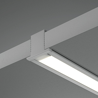 Алюминиевый профиль встраиваемый для светодиодной ленты 2000*12,4*9 мм Maytoni Led strip ALM-1209-S-2M