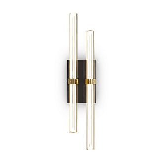 Бра 10*9-47 см, LED*10W, 2700K, Freya Brilliance FR5557WL-L11B, Черный