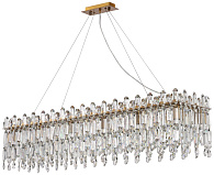 Люстра подвесная 120*30*50/100 см, 12*E14 40W Бронза Stilfort Legacy 2158/05/12PL