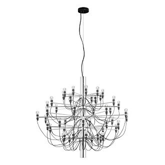 Светильник 100 см, Loft It 10196/1000 Chrome, черный-хром