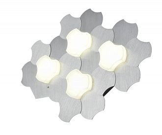 Панно Vele Luce Viva VL8045W04, 36W LED, 4000K, серебро