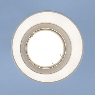 Встраиваемый точечный светильник 6073 MR16 WH белый Elektrostandard