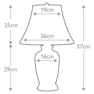Настольная лампа Elstead Lighting, Арт. BLUE-G-JAR-TL