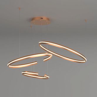 Светильник 110*88*90 см, *LED, 160W, 4200 Eurosvet Gap 90180/3, золото