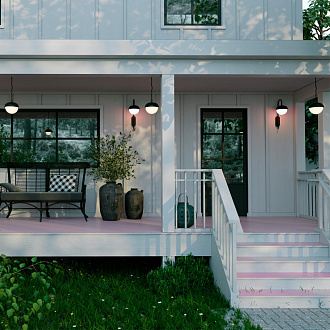 Светильник ландшафтный 20*32,2*52 см, 1*E27 40 W, К Черный Novotech Street 370955 IP54