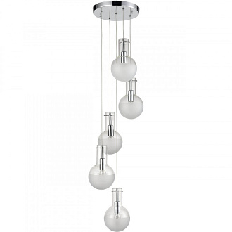 Подвесной светильник  25*120 см, 5*E14 хром Vele Luce Cesare VL1913P05