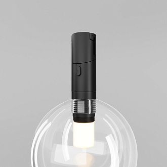 Трековый магнитный светильник 10 см, 3W, 3000K, Maytoni Bubble TR205-1-3W3K-B