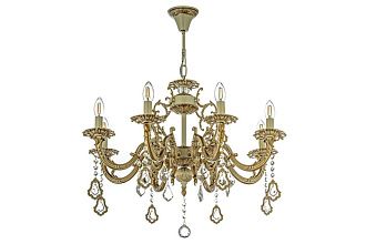 Люстра *70*51 см, 8*E14*40W, Arti Lampadari Falcone Falcone E 1.1.8.600 CG, Кремовый