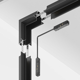 Комплектующие для встраиваемой трековой системы Maytoni Technical Magnetic track system S35 TRA004ICL-22B черныйIP 20