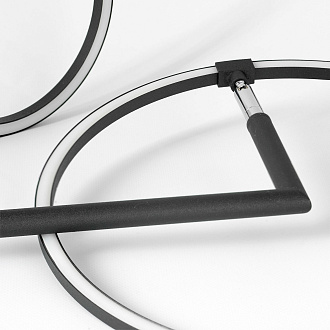 Торшер 67 см, LED 20W,  4000 K,  Lussole MURRIETA LSP-0911 черный