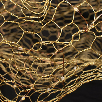 Светильник 150 см, 54W, 3000K, Loft It Cloud 10247/1500 Gold, золото