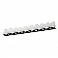 Встраиваемый светильник 41 см, 30W, 3000К Novotech Antey 357623, белый, вр 40*4 см